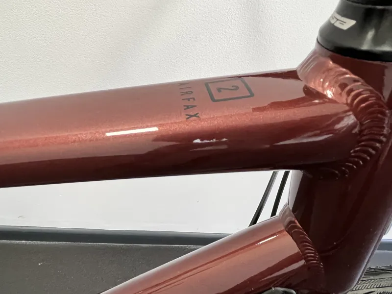 EX DISPLAY Marin Fairfax 2 Hybrid Bike Medium 2023 in Red-3